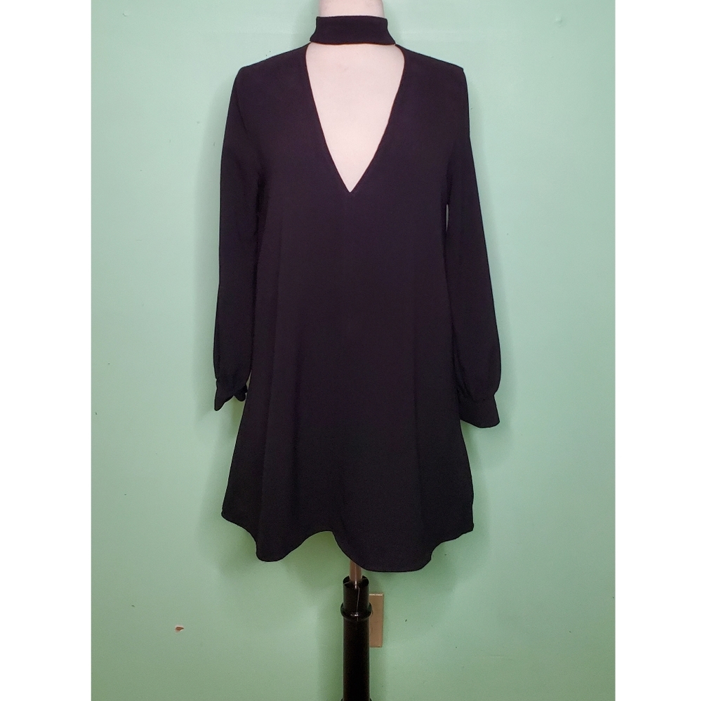 The Indigo Child Long Sleeve Boho Mini Dress